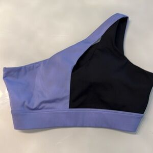 Zumba bra small size black & purple